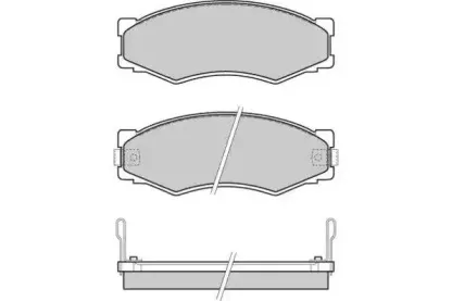 Комплект тормозных колодок, дисковый тормоз E.T.F. купить