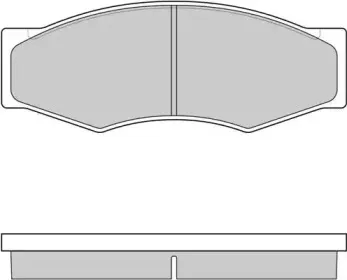 Комплект тормозных колодок, дисковый тормоз E.T.F. купить