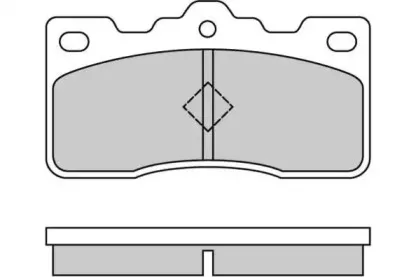 Комплект тормозных колодок, дисковый тормоз E.T.F. купить