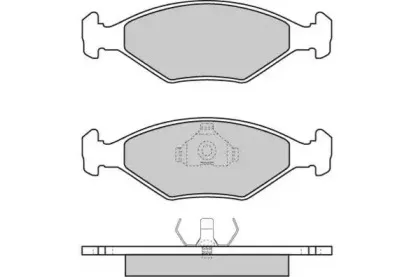 Комплект тормозных колодок, дисковый тормоз E.T.F. купить