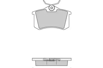 Комплект тормозных колодок, дисковый тормоз E.T.F. купить