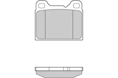 Комплект тормозных колодок, дисковый тормоз E.T.F. купить