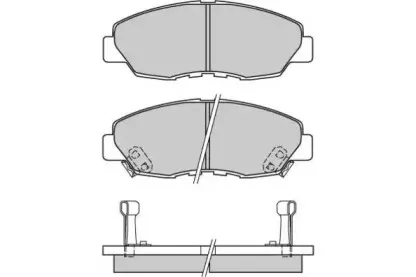 Комплект тормозных колодок, дисковый тормоз E.T.F. купить
