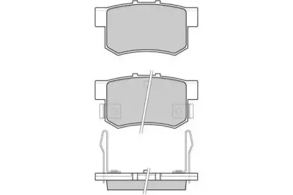 Комплект тормозных колодок, дисковый тормоз E.T.F. купить