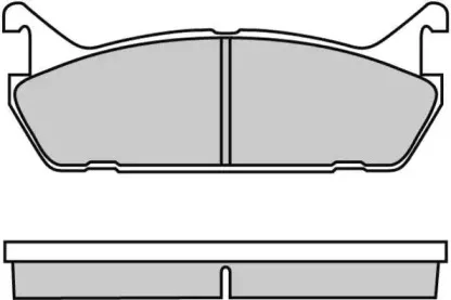 Комплект тормозных колодок, дисковый тормоз E.T.F. купить