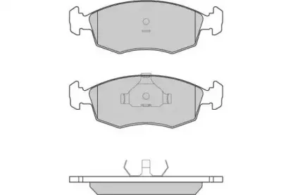 Комплект тормозных колодок, дисковый тормоз E.T.F. купить
