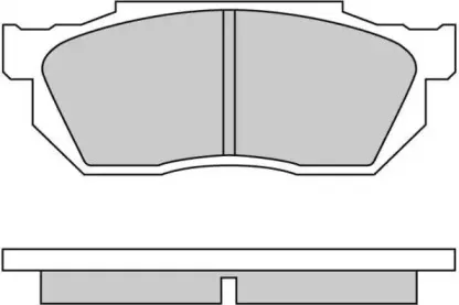 Комплект тормозных колодок, дисковый тормоз E.T.F. купить