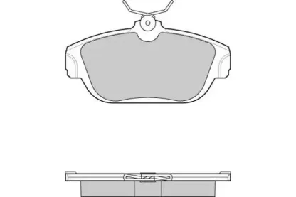 Комплект тормозных колодок, дисковый тормоз E.T.F. купить