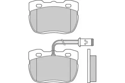 Комплект тормозных колодок, дисковый тормоз E.T.F. купить