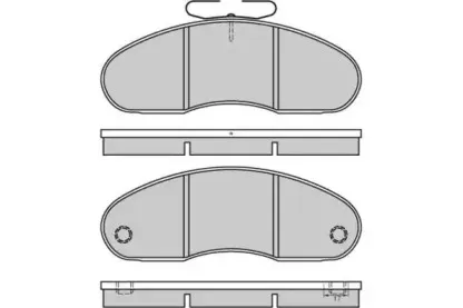 Комплект тормозных колодок, дисковый тормоз E.T.F. купить