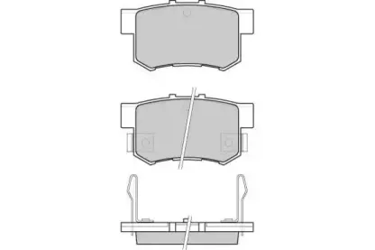 Комплект тормозных колодок, дисковый тормоз E.T.F. купить