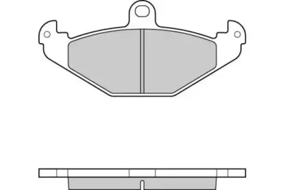 Комплект тормозных колодок, дисковый тормоз E.T.F. купить