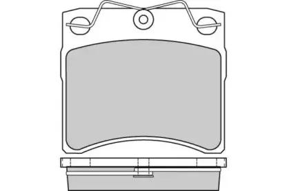 Комплект тормозных колодок, дисковый тормоз E.T.F. купить