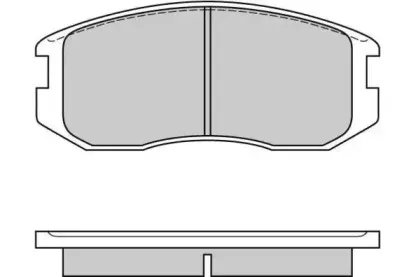 Комплект тормозных колодок, дисковый тормоз E.T.F. купить