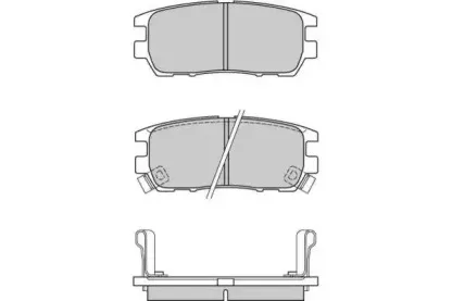 Комплект тормозных колодок, дисковый тормоз E.T.F. купить