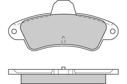 Комплект тормозных колодок, дисковый тормоз E.T.F. купить