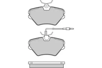 Комплект тормозных колодок, дисковый тормоз E.T.F. купить