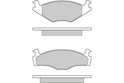 Комплект тормозных колодок, дисковый тормоз E.T.F. купить