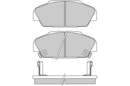 Комплект тормозных колодок, дисковый тормоз E.T.F. купить