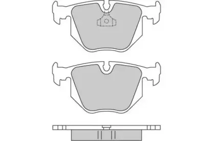Комплект тормозных колодок, дисковый тормоз E.T.F. купить