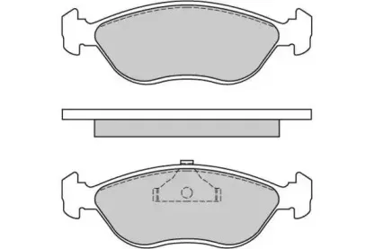 Комплект тормозных колодок, дисковый тормоз E.T.F. купить