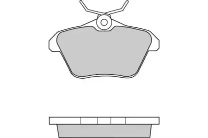 Комплект тормозных колодок, дисковый тормоз E.T.F. купить