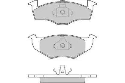 Комплект тормозных колодок, дисковый тормоз E.T.F. купить