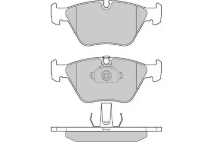 Комплект тормозных колодок, дисковый тормоз E.T.F. купить