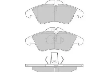 Комплект тормозных колодок, дисковый тормоз E.T.F. купить