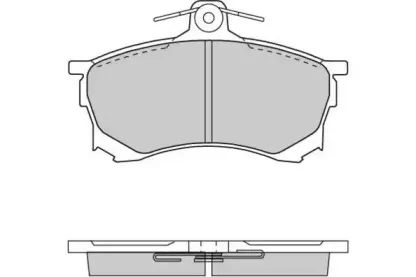 Комплект тормозных колодок, дисковый тормоз E.T.F. купить