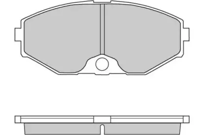 Комплект тормозных колодок, дисковый тормоз E.T.F. купить