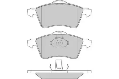 Комплект тормозных колодок, дисковый тормоз E.T.F. купить
