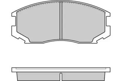 Комплект тормозных колодок, дисковый тормоз E.T.F. купить