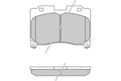 Комплект тормозных колодок, дисковый тормоз E.T.F. купить