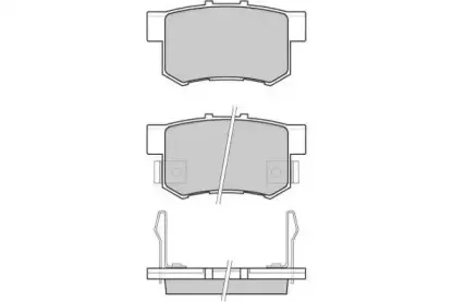 Комплект тормозных колодок, дисковый тормоз E.T.F. купить