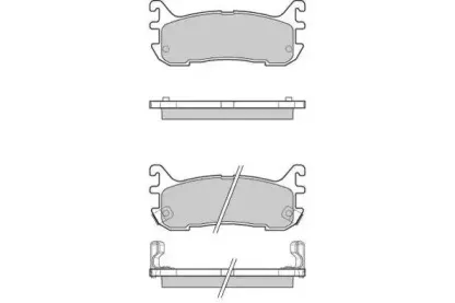 Комплект тормозных колодок, дисковый тормоз E.T.F. купить