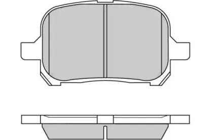 Комплект тормозных колодок, дисковый тормоз E.T.F. купить