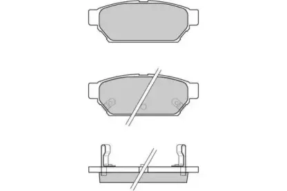 Комплект тормозных колодок, дисковый тормоз E.T.F. купить