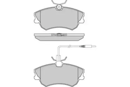 Комплект тормозных колодок, дисковый тормоз E.T.F. купить