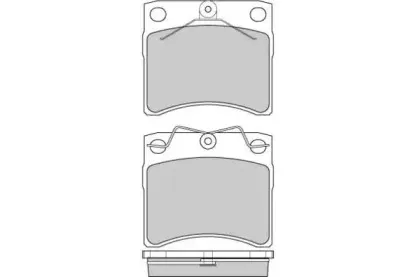 Комплект тормозных колодок, дисковый тормоз E.T.F. купить