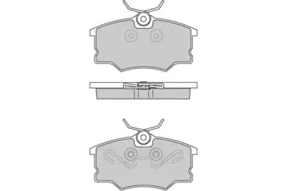 Комплект тормозных колодок, дисковый тормоз E.T.F. купить