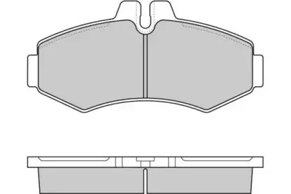 Комплект тормозных колодок, дисковый тормоз E.T.F. купить