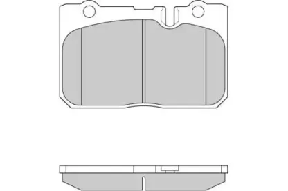 Комплект тормозных колодок, дисковый тормоз E.T.F. купить