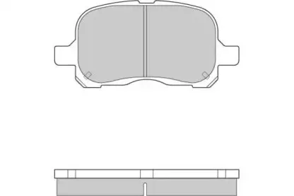 Комплект тормозных колодок, дисковый тормоз E.T.F. купить