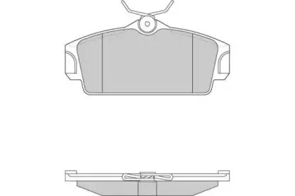 Комплект тормозных колодок, дисковый тормоз E.T.F. купить