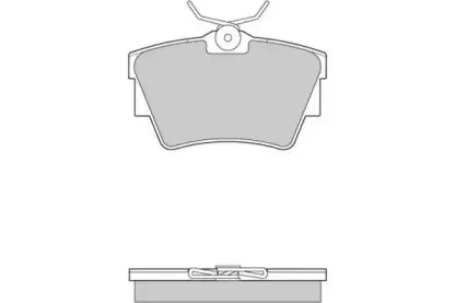 Комплект тормозных колодок, дисковый тормоз E.T.F. купить