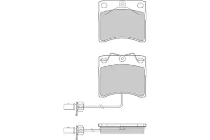 Комплект тормозных колодок, дисковый тормоз E.T.F. купить