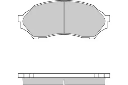 Комплект тормозных колодок, дисковый тормоз E.T.F. купить