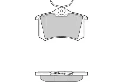 Комплект тормозных колодок, дисковый тормоз E.T.F. купить