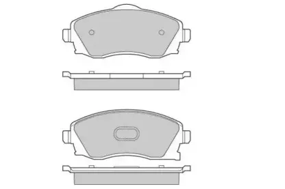 Комплект тормозных колодок, дисковый тормоз E.T.F. купить